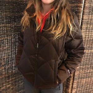 Women's North Face goose down jacket.
